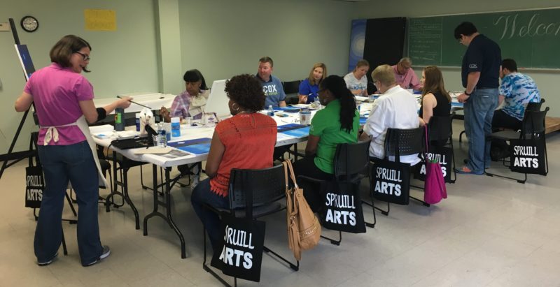 Art Parties Spruill Center for the Arts